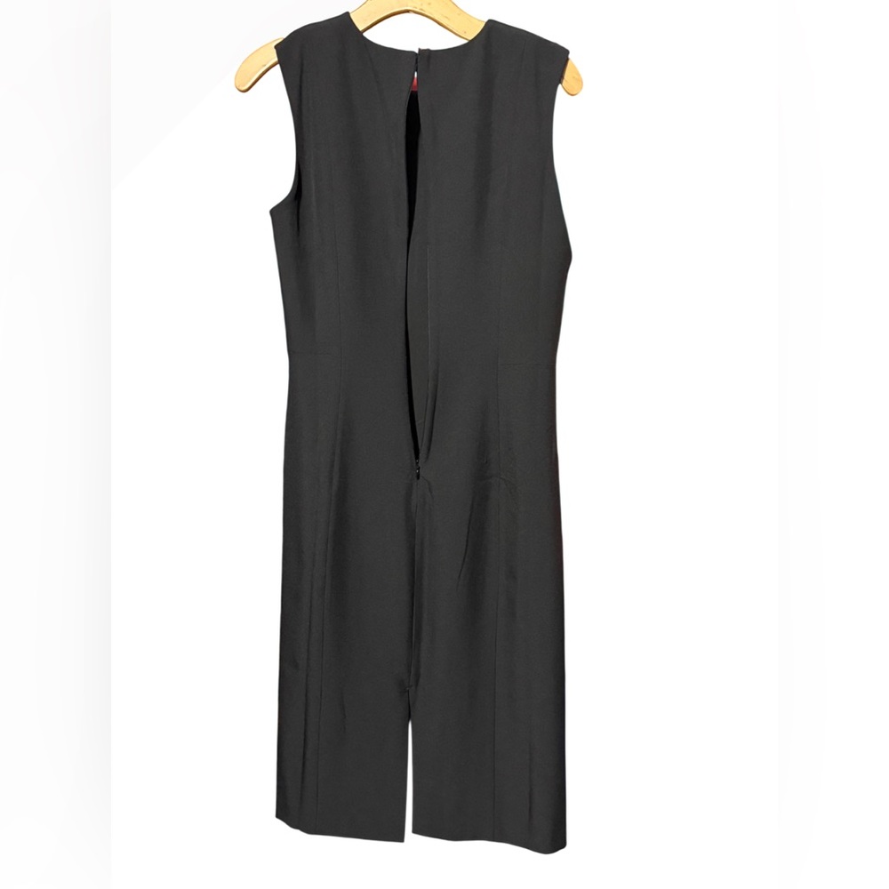 Banana Republic Factory Black Sleeveless Sheath Maxi Dress Size 8 NWT - Picture 2 of 6